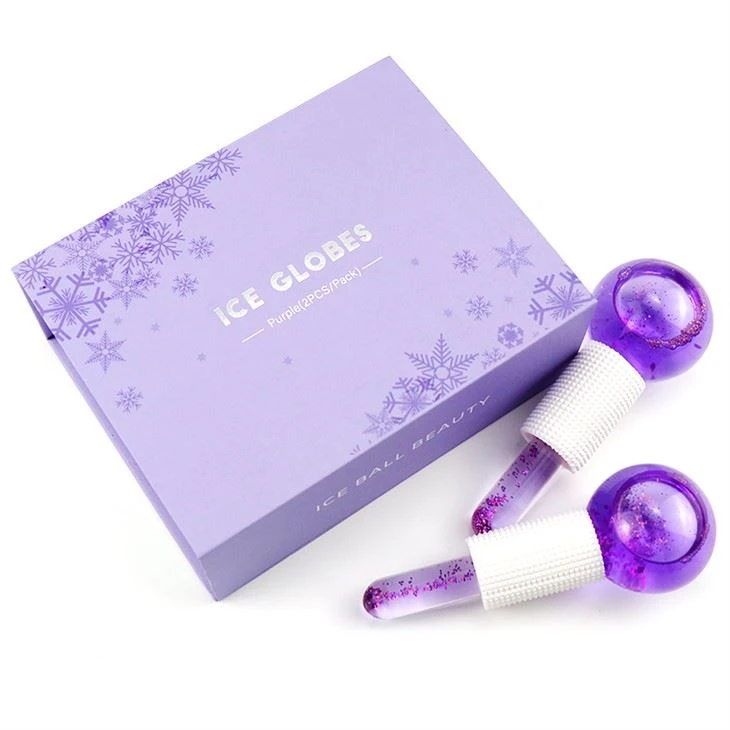 Face Massager Tools Ice Globe Untuk Facial Leher