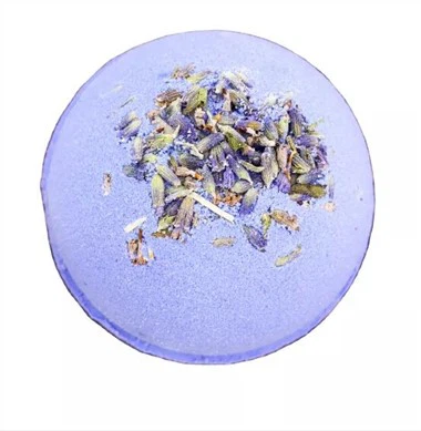 Bom mandi CBD lavender semulajadi