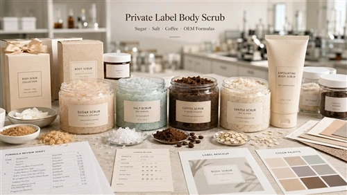 Panduan Scrub Badan Label Peribadi: Scrub Gula, Scrub Garam, Scrub Kopi Dan F...